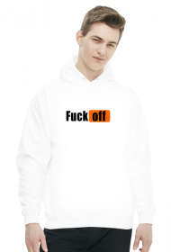 Fuck off (bluza męska kaptur) cg
