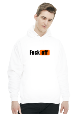 Fuck off (bluza męska kaptur) cg