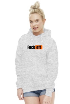 Fuck off (bluza damska kaptur) cg