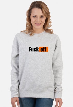 Fuck off (bluza damska klasyczna) cg