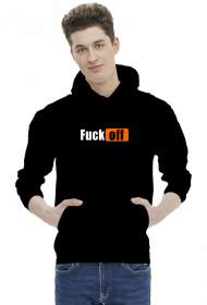 Fuck off (bluza męska kaptur) jg