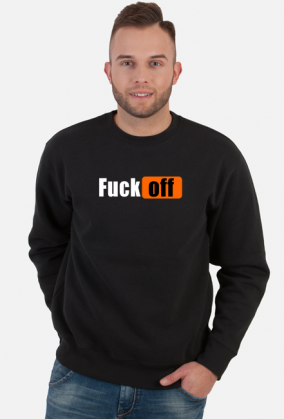 Fuck off (bluza męska klasyczna) jg