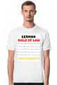 Koszulka klasyczna "Praworządność po niemiecku"