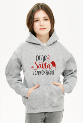 SANTA I CAN EXPLAIN HOODIE KIDS HOODIE