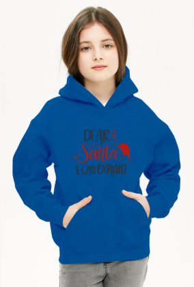 SANTA I CAN EXPLAIN HOODIE KIDS HOODIE