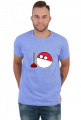 Polandball z przepychaczem koszulka