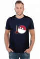 Polandball z przepychaczem koszulka