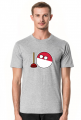 Polandball z przepychaczem koszulka