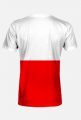Koszulka męska z flagą Polski fullprint
