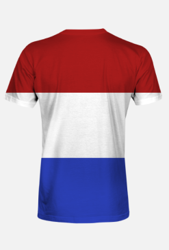 Koszulka męska z flagą Holandii fullprint