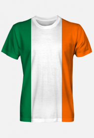 Koszulka męska z flagą Irlandii fullprint