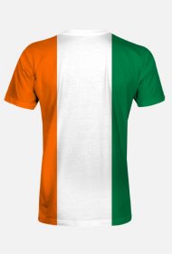Koszulka męska z flagą Irlandii fullprint