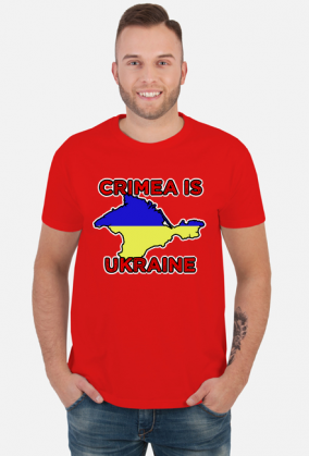 Koszulka Crimea is Ukraine (Krym jest Ukraiński)