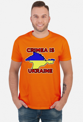 Koszulka Crimea is Ukraine (Krym jest Ukraiński)
