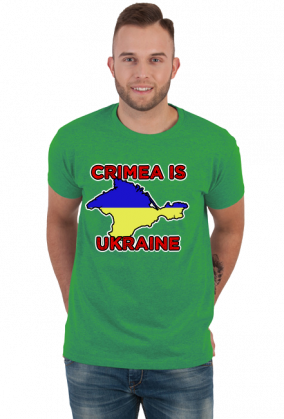 Koszulka Crimea is Ukraine (Krym jest Ukraiński)