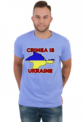 Koszulka Crimea is Ukraine (Krym jest Ukraiński)