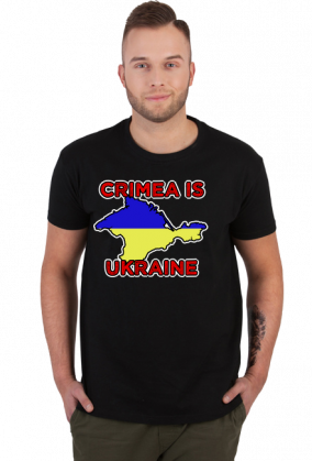 Koszulka Crimea is Ukraine (Krym jest Ukraiński)