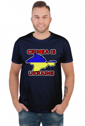 Koszulka Crimea is Ukraine (Krym jest Ukraiński)