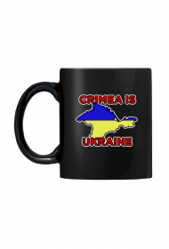 Kubek Crimea is Ukraine (Krym jest Ukraiński)