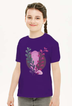 Nieśmiały axolotl
