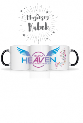 Magiczny Kubek Radio Heaven- Logo Kolor