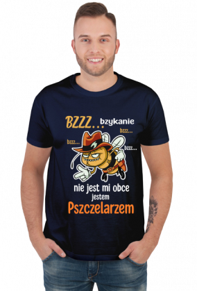 Pszczelarz. Koszulka dla Pszczelarza. Prezent dla Pszcelarza