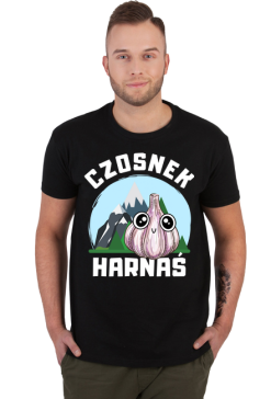 Męska koszulka Czosnek Harnaś