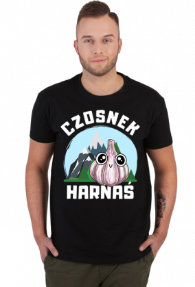 Męska koszulka Czosnek Harnaś