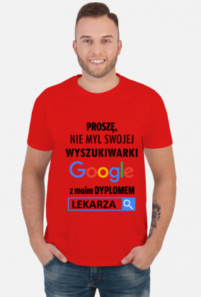 Lekarz. Prezent dla Lekarza. Koszulka dla Lekarza