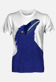 Koszulka męska z krukiem