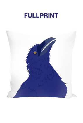 Poduszka z krukiem