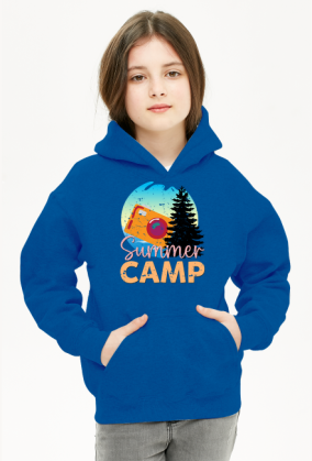 Bluza z kapturem dla dziewczynki