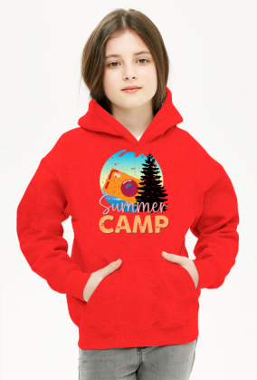 Bluza z kapturem dla dziewczynki