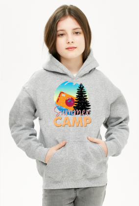 Bluza z kapturem dla dziewczynki