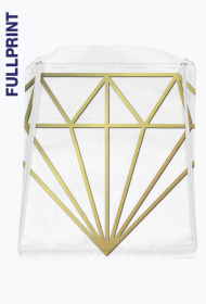 Workoplecak diament złoto