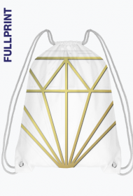 Workoplecak diament złoto