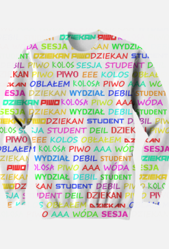Dziekan Piwo Student - Kolorowa Bluza zwykła