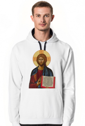 Stary fanatyk rybactwa - Bluza z kapturem