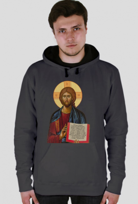 Stary fanatyk rybactwa - Bluza z kapturem