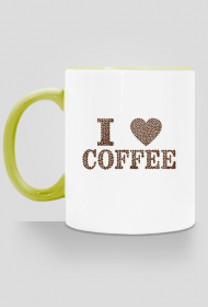 Kubek I LOVE COFFEE