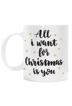 Kubek "All i want for Christmas is you"