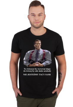 Ty ćwiczysz by wyrywać dupy Ja ćwiczę by ode mnie uciekały