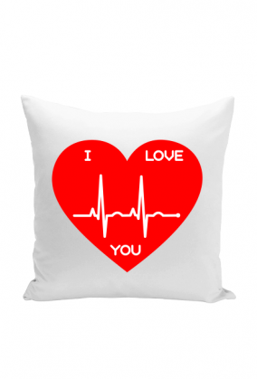Poduszka I LOVE YOU