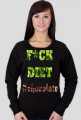 Bluza damska Favourite "F*ckDiet#chocolate"
