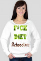 Bluza damska Favourite "F*ckDiet#chocolate"