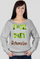 Bluza damska Favourite "F*ckDiet#chocolate"