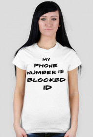 Blocked ID (white)