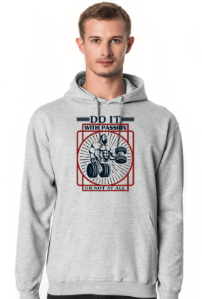 Bluza męska z kapturem