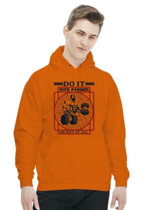 Bluza męska z kapturem
