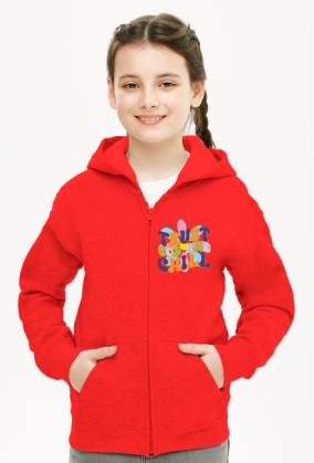 Bluza Dziecięca Rozpinana z Kapturem